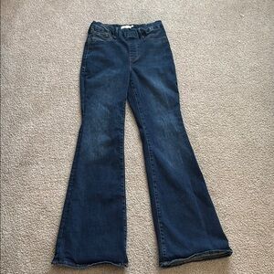Good American Indigo Wide Leg Jeans